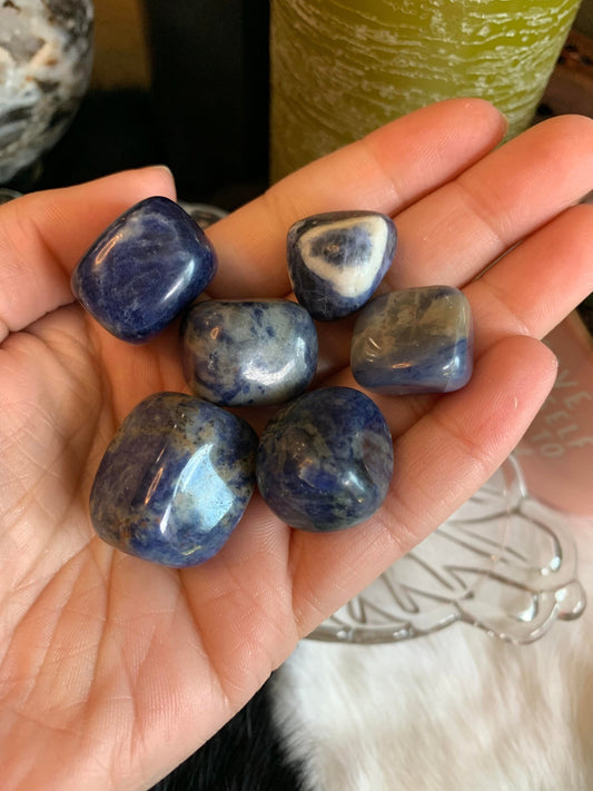 tumbled sodalite