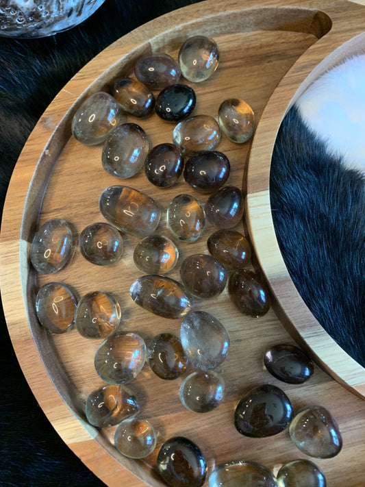 tumbled smoky quartz