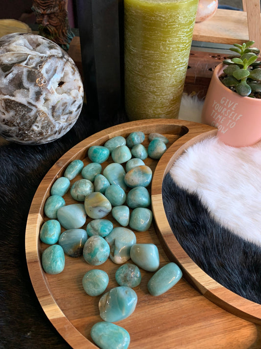 tumbled amazonite