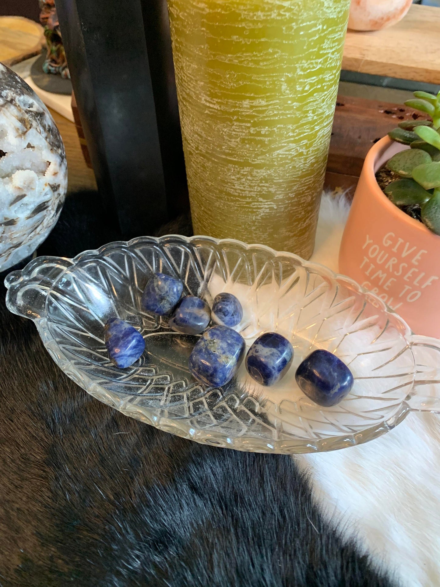 tumbled sodalite