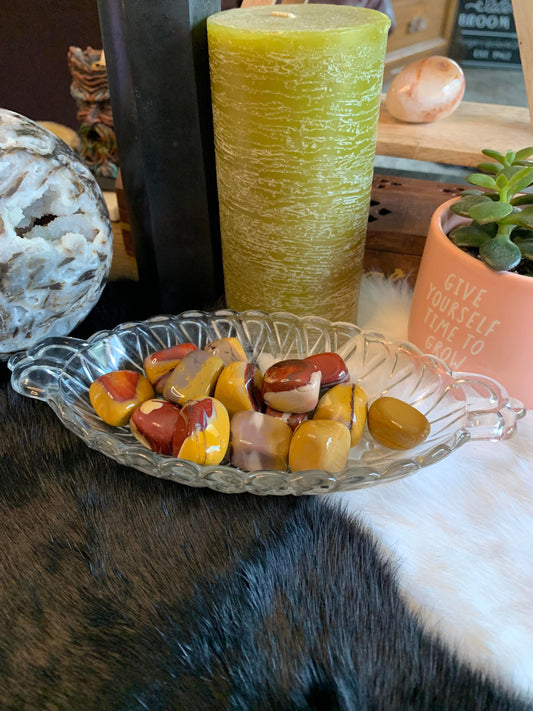 tumbled mookaite jasper