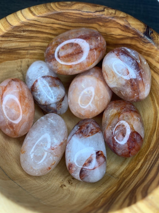 tumbled jumbo fire quartz